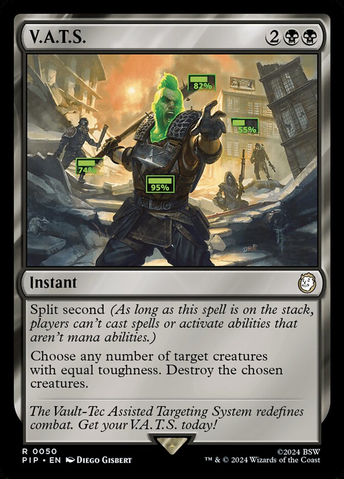 Magic the Gathering Card - V.A.T.S. - MTG Circle