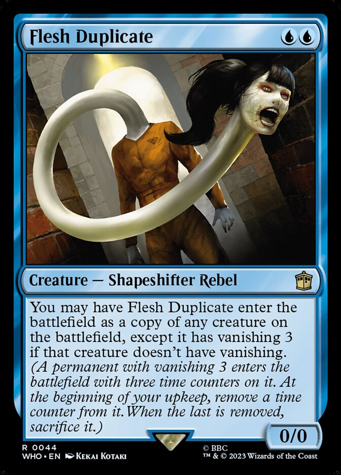 Magic the Gathering Card - Flesh Duplicate - MTG Circle