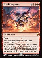 Magic the Gathering Card - Fated Firepower - MTG Circle