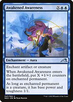Magic the Gathering Card - Awakened Awareness - MTG Circle