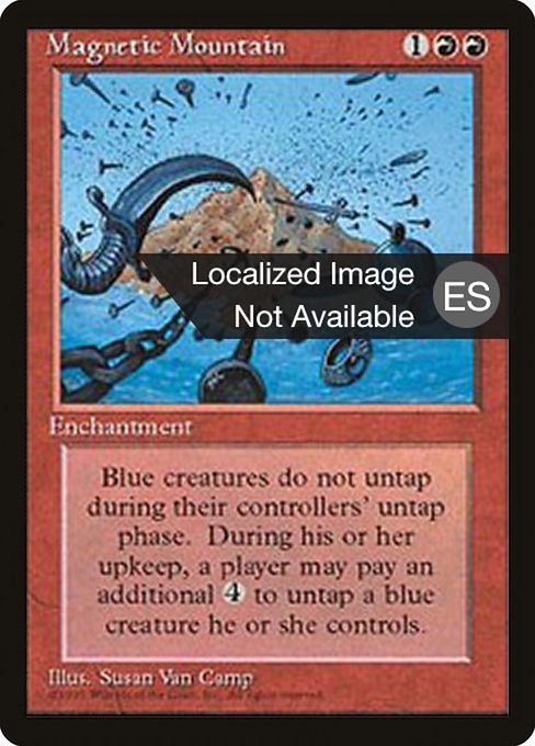 Magic the Gathering Card - Magnetic Mountain - MTG Circle