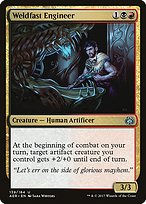 Magic the Gathering Card - Weldfast Engineer - MTG Circle
