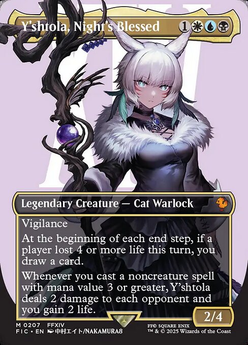 Magic the Gathering Card - Y'shtola, Night's Blessed - MTG Circle
