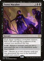 Magic the Gathering Card - Danse Macabre - MTG Circle