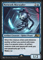 Magic the Gathering Card - Network Marauder - MTG Circle