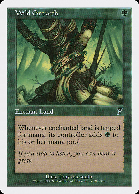 Magic the Gathering Card - Wild Growth - MTG Circle
