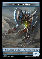 Magic the Gathering Card - Phyrexian Myr - MTG Circle