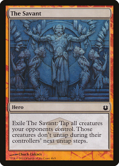 Magic the Gathering Card - The Savant - MTG Circle
