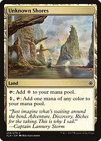 Magic the Gathering Card - Unknown Shores - MTG Circle