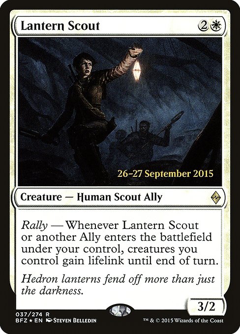 Magic the Gathering Card - Lantern Scout - MTG Circle
