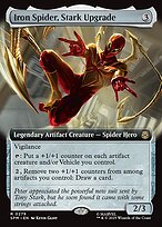 Magic the Gathering Card - Iron Spider, Stark Upgrade - MTG Circle