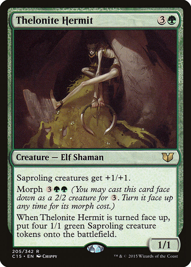 Magic the Gathering Card - Thelonite Hermit - MTG Circle