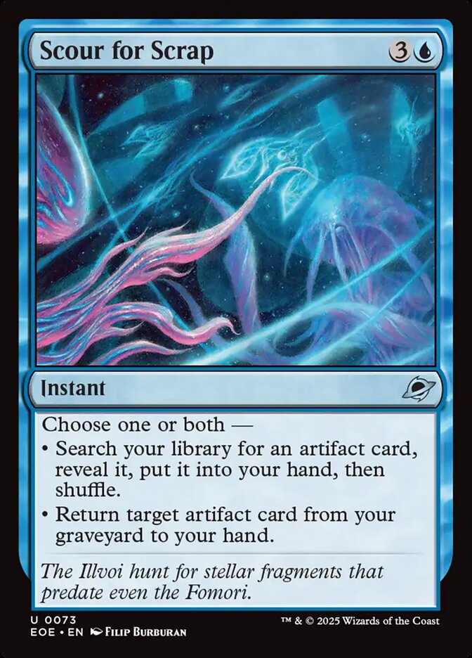 Magic the Gathering Card - Scour for Scrap - MTG Circle