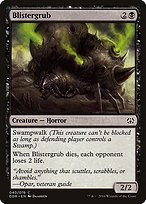 Magic the Gathering Card - Blistergrub - MTG Circle