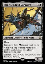Magic the Gathering Card - Francisco, Fowl Marauder - MTG Circle