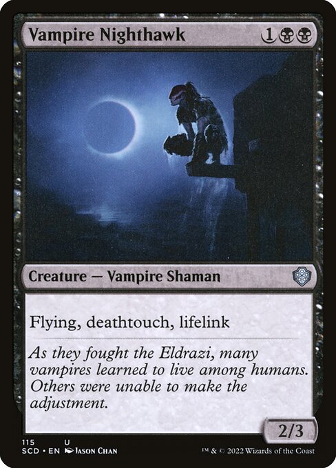 Magic the Gathering Card - Vampire Nighthawk - MTG Circle