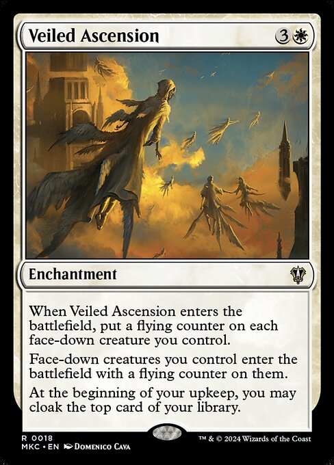 Magic the Gathering Card - Veiled Ascension - MTG Circle