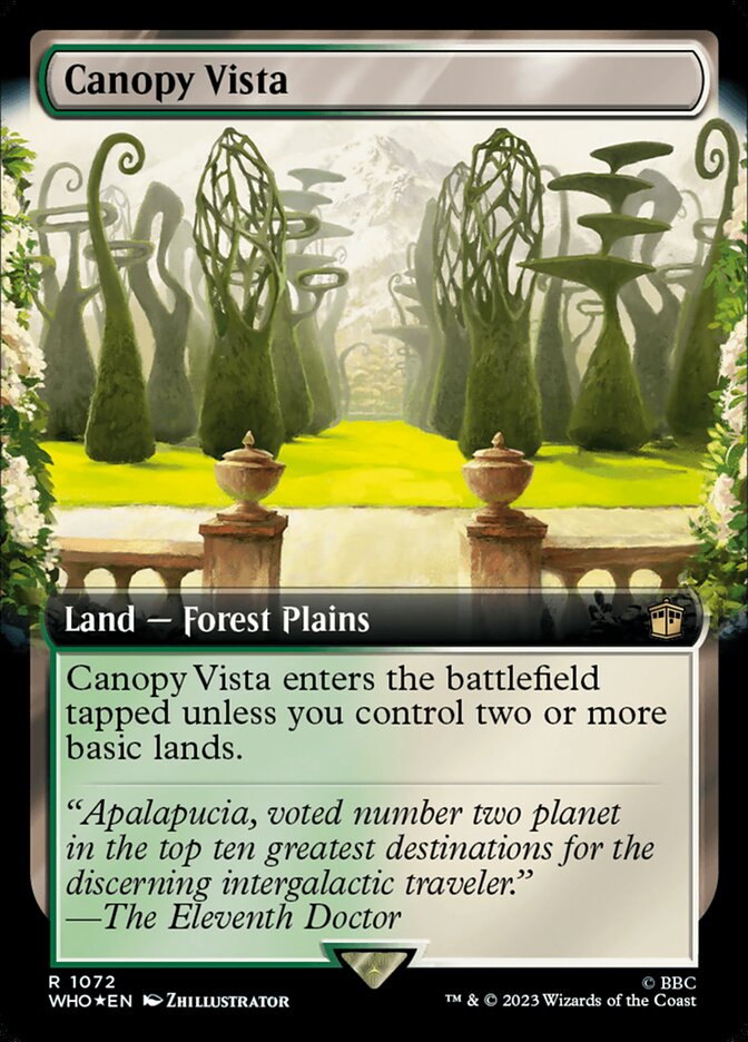 Magic the Gathering Card - Canopy Vista - MTG Circle