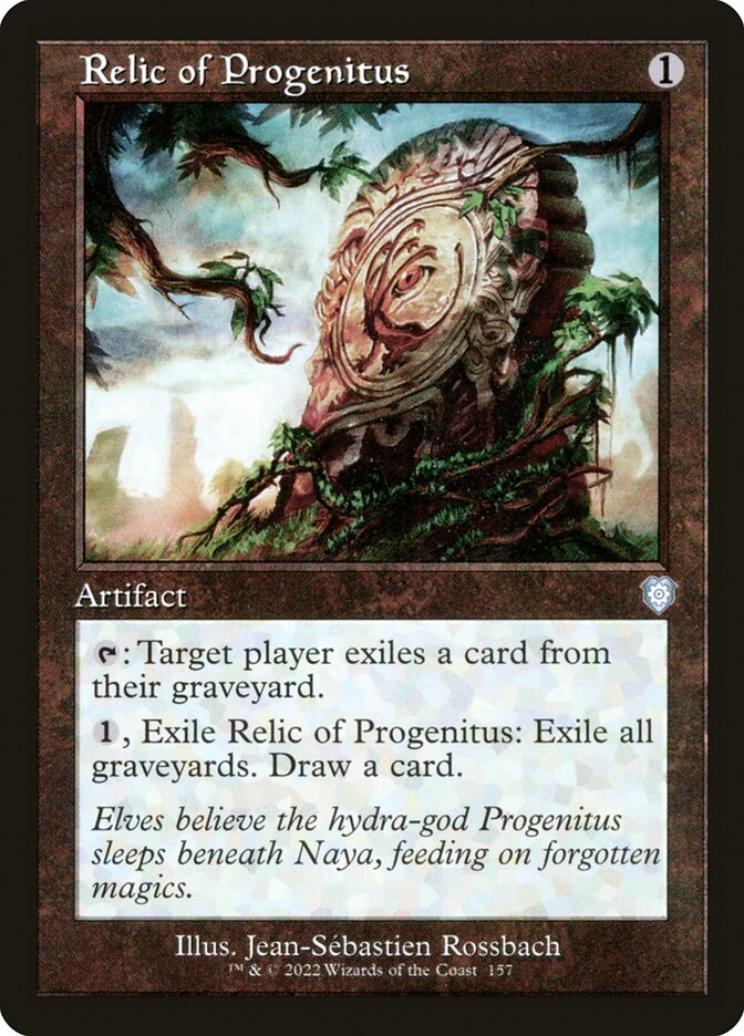 Magic the Gathering Card - Relic of Progenitus - MTG Circle