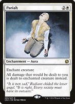 Magic the Gathering Card - Pariah - MTG Circle