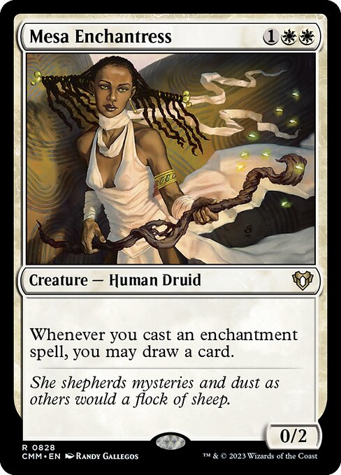 Magic the Gathering Card - Mesa Enchantress - MTG Circle
