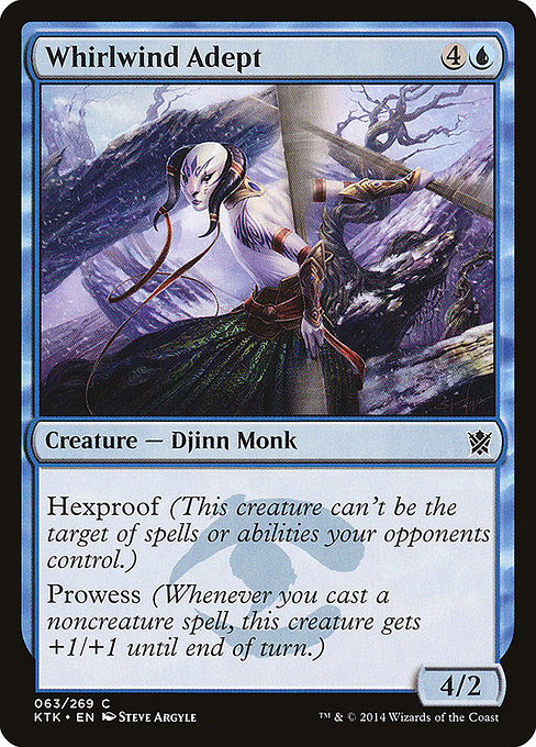 Magic the Gathering Card - Whirlwind Adept - MTG Circle