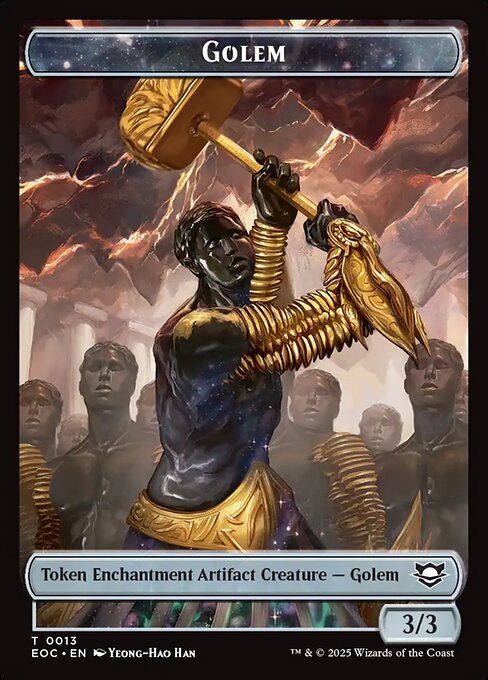 Magic the Gathering Card - Golem - MTG Circle