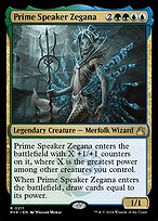 Magic the Gathering Card - Prime Speaker Zegana - MTG Circle