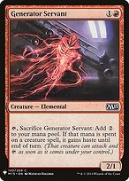 Magic the Gathering Card - Generator Servant - MTG Circle