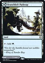 Magic the Gathering Card - Branchloft Pathway // Boulderloft Pathway - MTG Circle