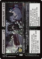 Magic the Gathering Card - Funeral Room // Awakening Hall - MTG Circle