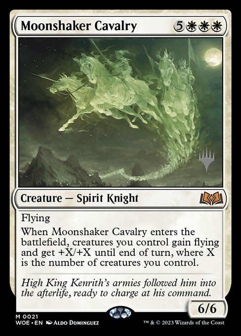 Magic the Gathering Card - Moonshaker Cavalry - MTG Circle