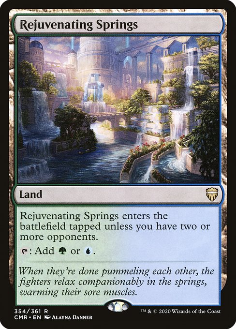 Magic the Gathering Card - Rejuvenating Springs - MTG Circle
