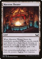 Magic the Gathering Card - Maestros Theater - MTG Circle