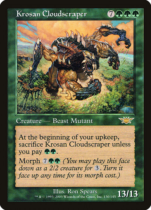 Magic the Gathering Card - Krosan Cloudscraper - MTG Circle