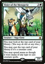 Magic the Gathering Card - Vizier of the Menagerie - MTG Circle