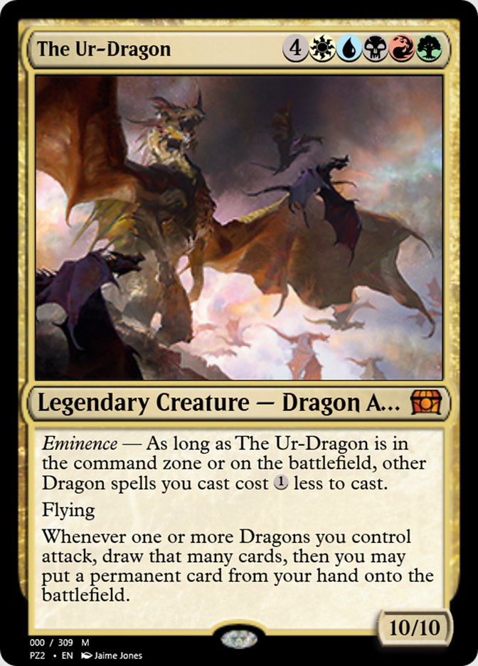 Magic the Gathering Card - The Ur-Dragon - MTG Circle