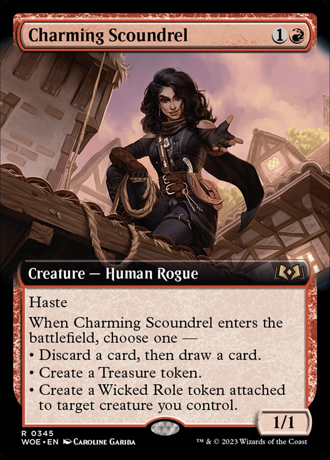 Magic the Gathering Card - Charming Scoundrel - MTG Circle