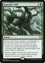 Magic the Gathering Card - Kamahl's Will - MTG Circle