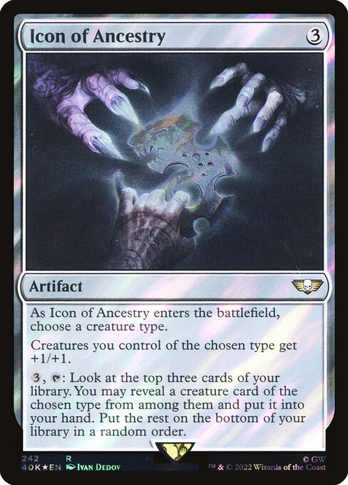 Magic the Gathering Card - Icon of Ancestry - MTG Circle