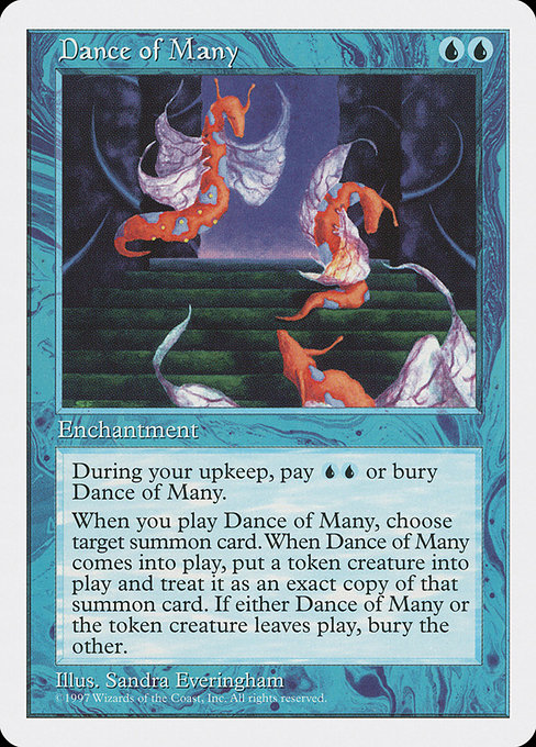 Magic the Gathering Card - Dance of Many - MTG Circle