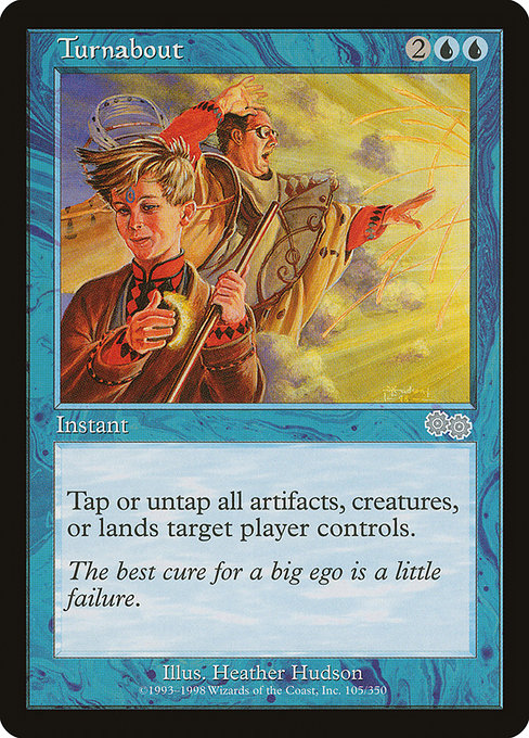 Magic the Gathering Card - Turnabout - MTG Circle