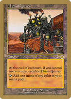 Magic the Gathering Card - Thran Quarry - MTG Circle