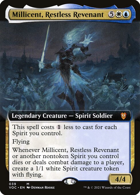 Magic the Gathering Card - Millicent, Restless Revenant - MTG Circle