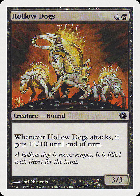 Magic the Gathering Card - Hollow Dogs - MTG Circle