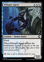 Magic the Gathering Card - Whisper Agent - MTG Circle