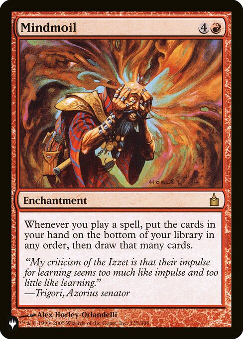 Magic the Gathering Card - Mindmoil - MTG Circle