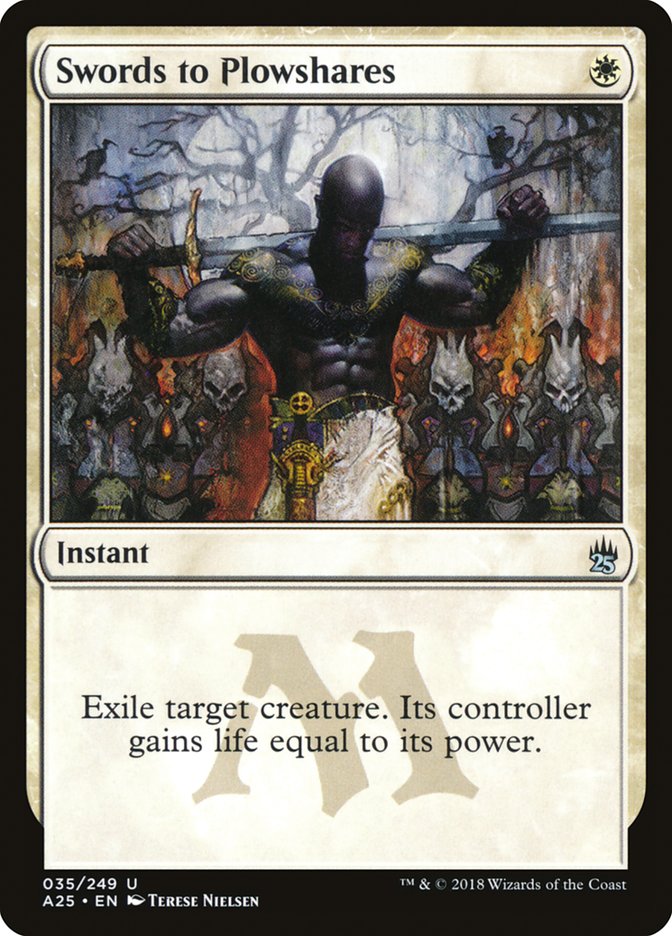 Magic the Gathering Card - Swords to Plowshares - MTG Circle