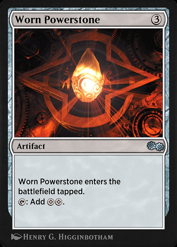 Magic the Gathering Card - Worn Powerstone - MTG Circle