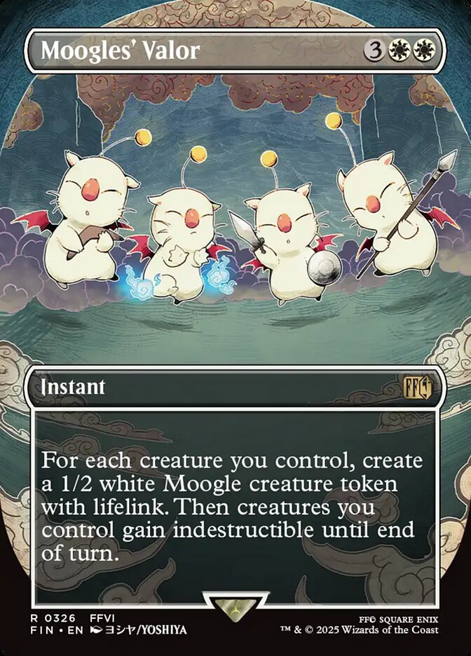 Magic the Gathering Card - Moogles' Valor - MTG Circle